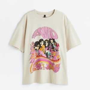 The Who tee by H&M. Size XXS